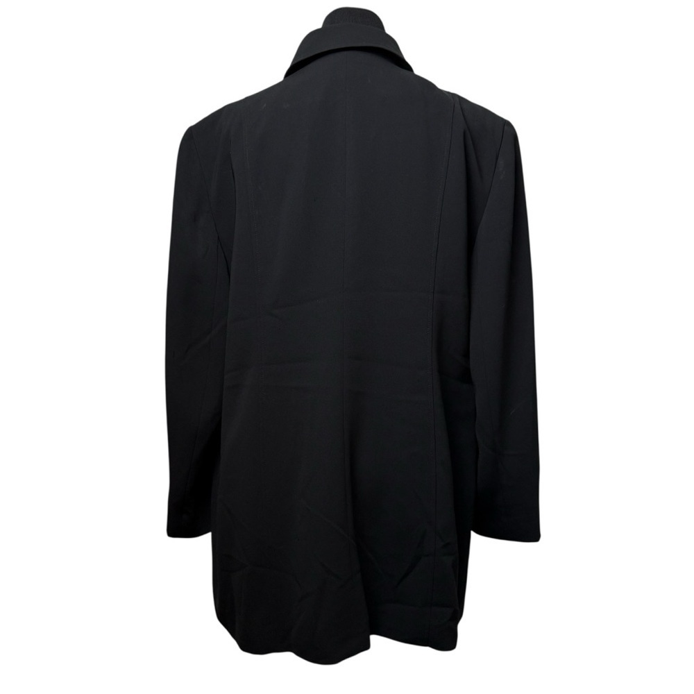 Jones New York Women's Black SZ 16 Blazer Long Career Business Classic Dressy - Picture 6 of 9